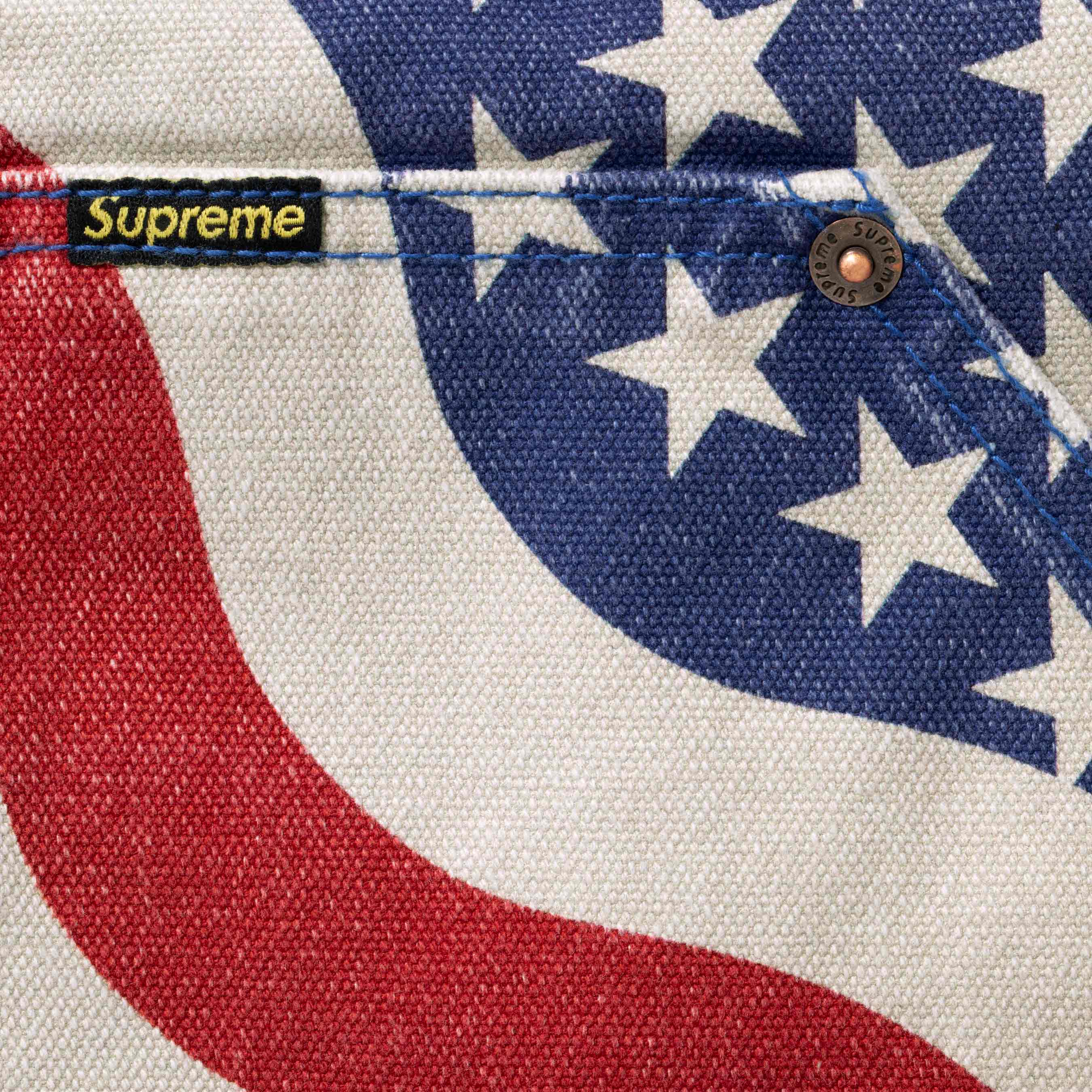 Flag Quilted Hooded Work Jacket view 9